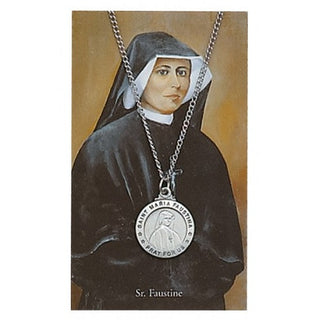 St Maria Faustina Prayer Card Set