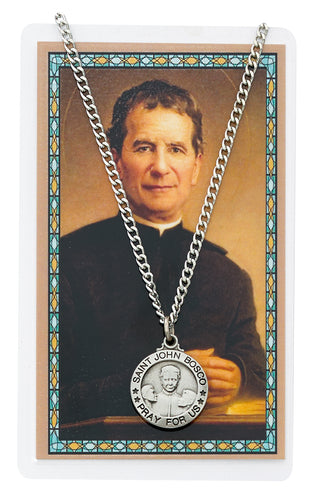 St John Bosco Prayer Card Set