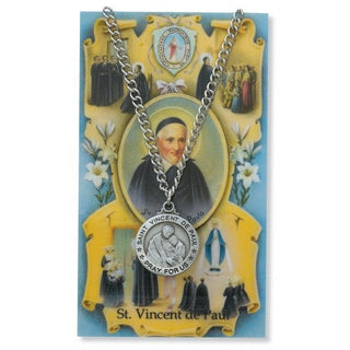 St Vinc De Paul Prayer Cardset