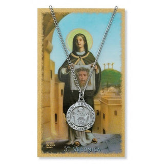 St Veronica Prayer Card Set