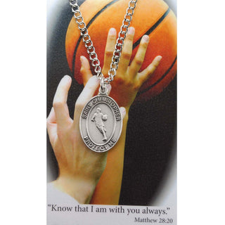 Boy Basketball Prayer Card Set