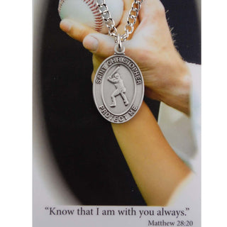 Boys Baseball Prayer Card Set