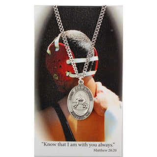 Boys Wrestling Prayer Card Set