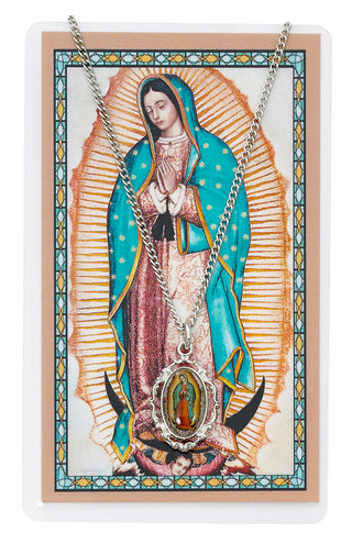 O.L. Guadalupe Card & Medal