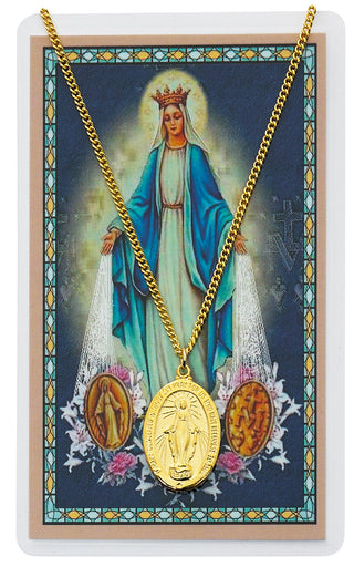 Miraculous Prayer Card Set