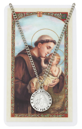 St Anthony Spanish Holy Prayer Card