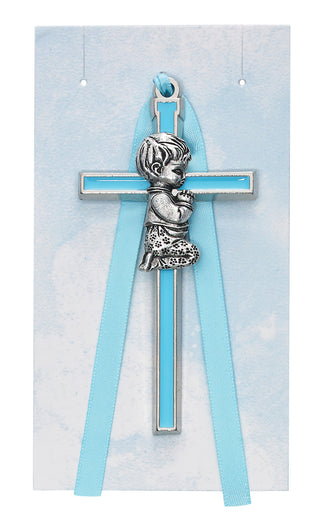 3 3 4 Boy Blue Cross With Blue