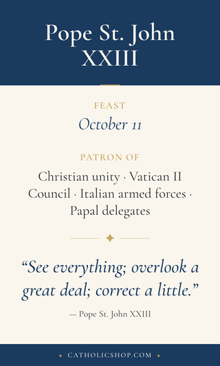 Pope St. John XXIII Holy Cards