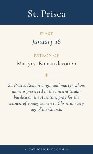 St. Prisca Holy Cards