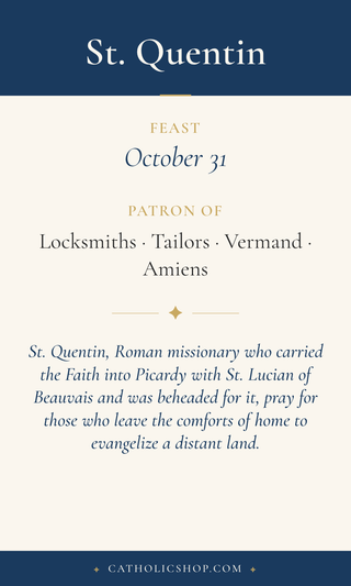 St. Quentin Holy Cards