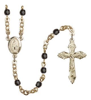 Gold-Plated 4mm Miraculous Rosary