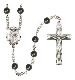Sterling Silver 7mm Scapular Rosary