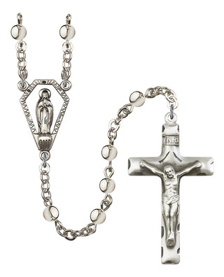 Silver Plated 5mm Miraculous Rosary