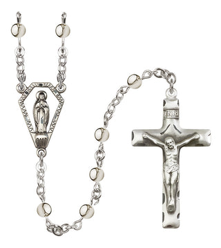 Sterling Silver 5mm Miraculous Rosary