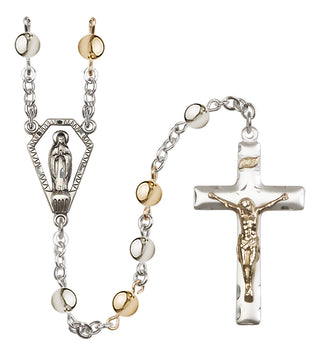 Two-Tone GF/SS 6mm Miraculous Rosary