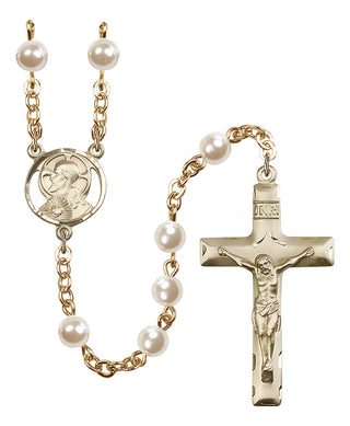 Gold-Plated 6mm Miraculous Rosary