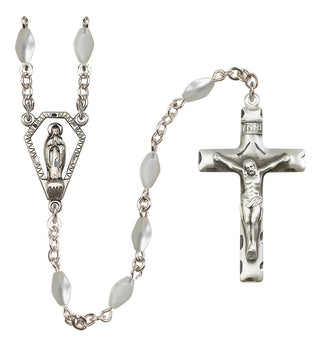 Sterling Silver 5x7mm Miraculous Rosary