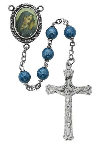 Blue Our Lady Of Sorrows Rosary
