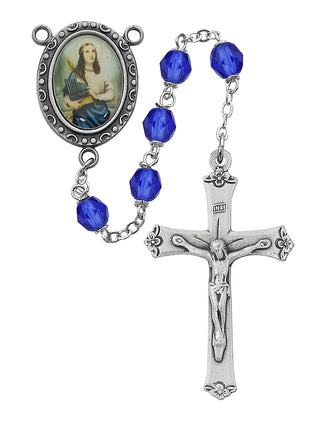 St Cecilia Rosary Engravable