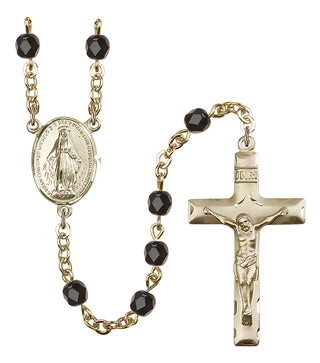 Gold-Plated 6mm Miraculous Rosary