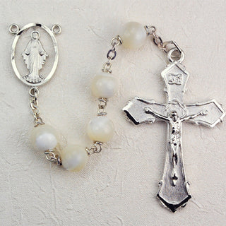 Mother Of Pearl Rosary