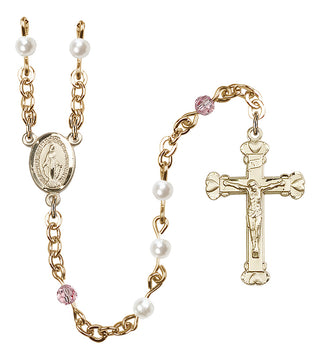 Gold-Plated 4mm Miraculous Rosary
