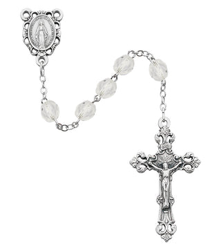 6MM AB Crystal/April Rosary