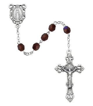 6MM AB Garnet/January Rosary