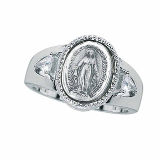 Aurora Finest Austrian Crystal Sterling Rosary - Engravable