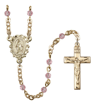 Gold-Plated 4mm Miraculous Rosary