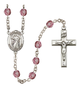 Silver-Plated 6mm Divine Mercy Rosary