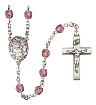Silver-Plated 6mm Our Lady of Czestochowa Rosary