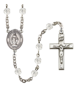 Virgen Milagrosa Rosary with Crystal Beads
