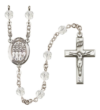 Silver-Plated 6mm Saint Cecilia / Choir Rosary