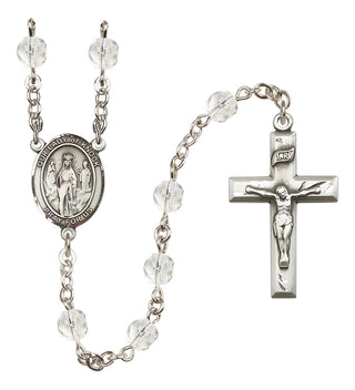 Silver-Plated 6mm Our Lady of Knock  Engraved Catholic Rosaries