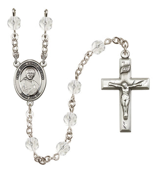 Silver-Plated 6mm Blessed John Henry Newman  Engraved Catholic Rosaries