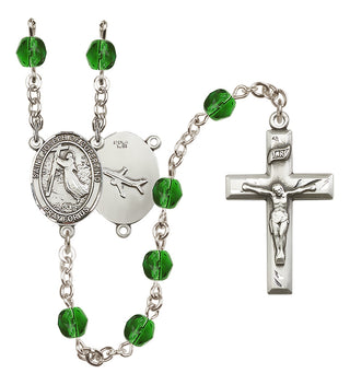 Silver-Plated 6mm Saint Joseph of Cupertino Rosary