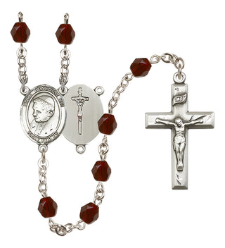 Silver-Plated 6mm Pope Emeritace  Benedict XVI Rosary