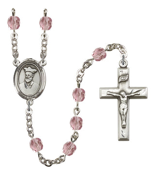 Saint Philip Neri Rosary with Light Amethyst Beads