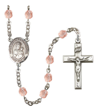 Our Lady of Czestochowa Rosary with Pink Beads