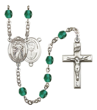 Divine Mercy Rosary with Zircon Beads