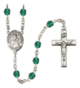 Silver-Plated 6mm Our Lady of Czestochowa Rosary