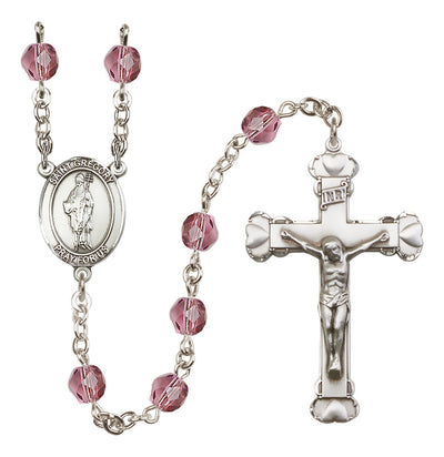 Silver-Plated 6mm St. Gregory the Great Rosary | Engravable