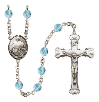 Silver-Plated 6mm Pope Francis Rosary