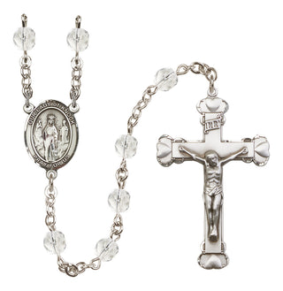 Silver-Plated 6mm Our Lady of Knock  Engraved Catholic Rosaries