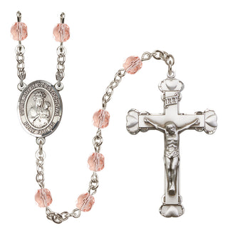 Silver-Plated 6mm Our Lady of Czestochowa Rosary