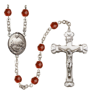 Silver-Plated 6mm Pope Francis Rosary