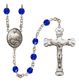 Silver-Plated 6mm Pope Francis Rosary