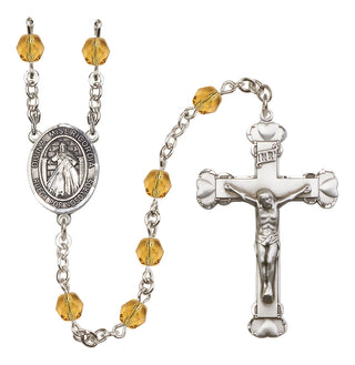 Silver-Plated 6mm Divina Misericordia Rosary