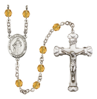 Silver-Plated 6mm Our Lady the Undoer of Knots  Engraved Catholic Rosaries